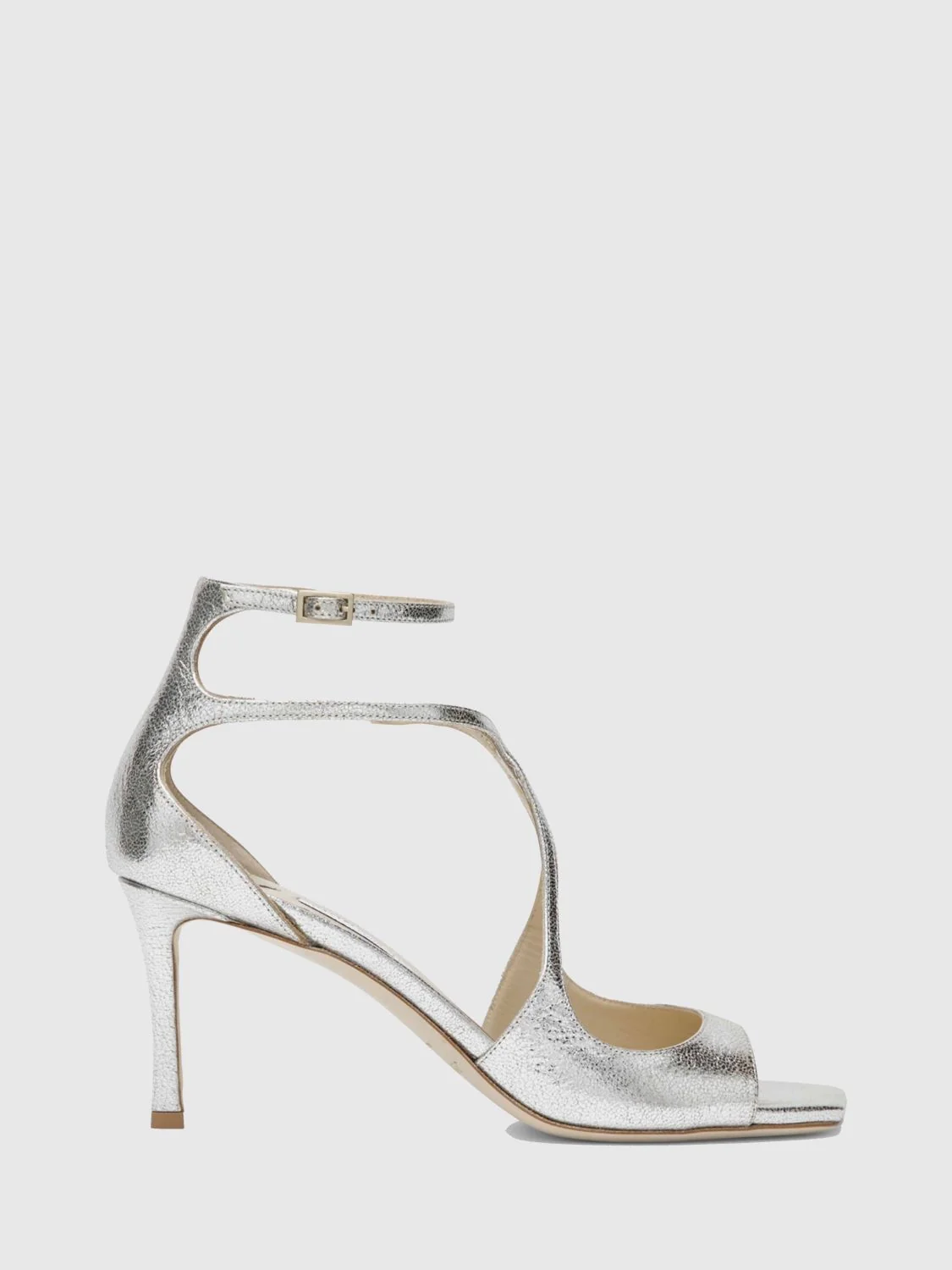 JIMMY CHOO 36 azia sandal in laminated leather