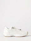 diamond run f stretch knit and leather sneakers