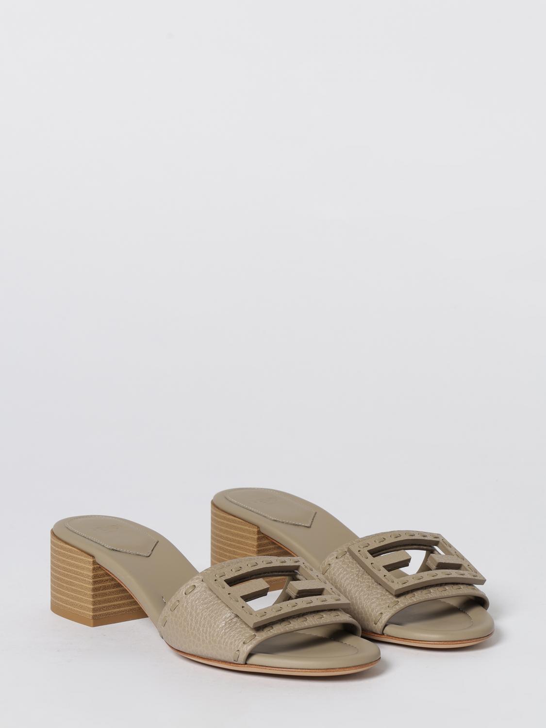 woman's heeled sandal