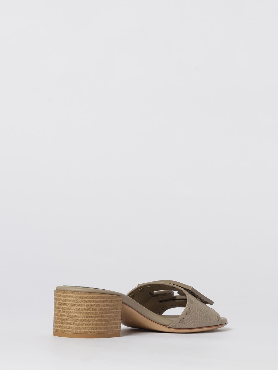 woman's heeled sandal