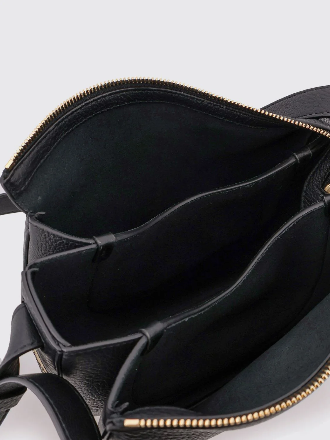 hammered leather messenger bag