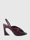 arco draped nappa sandals