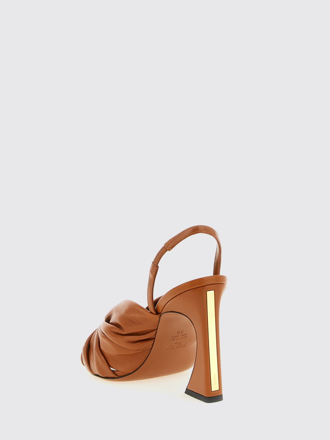 woman's heeled sandal