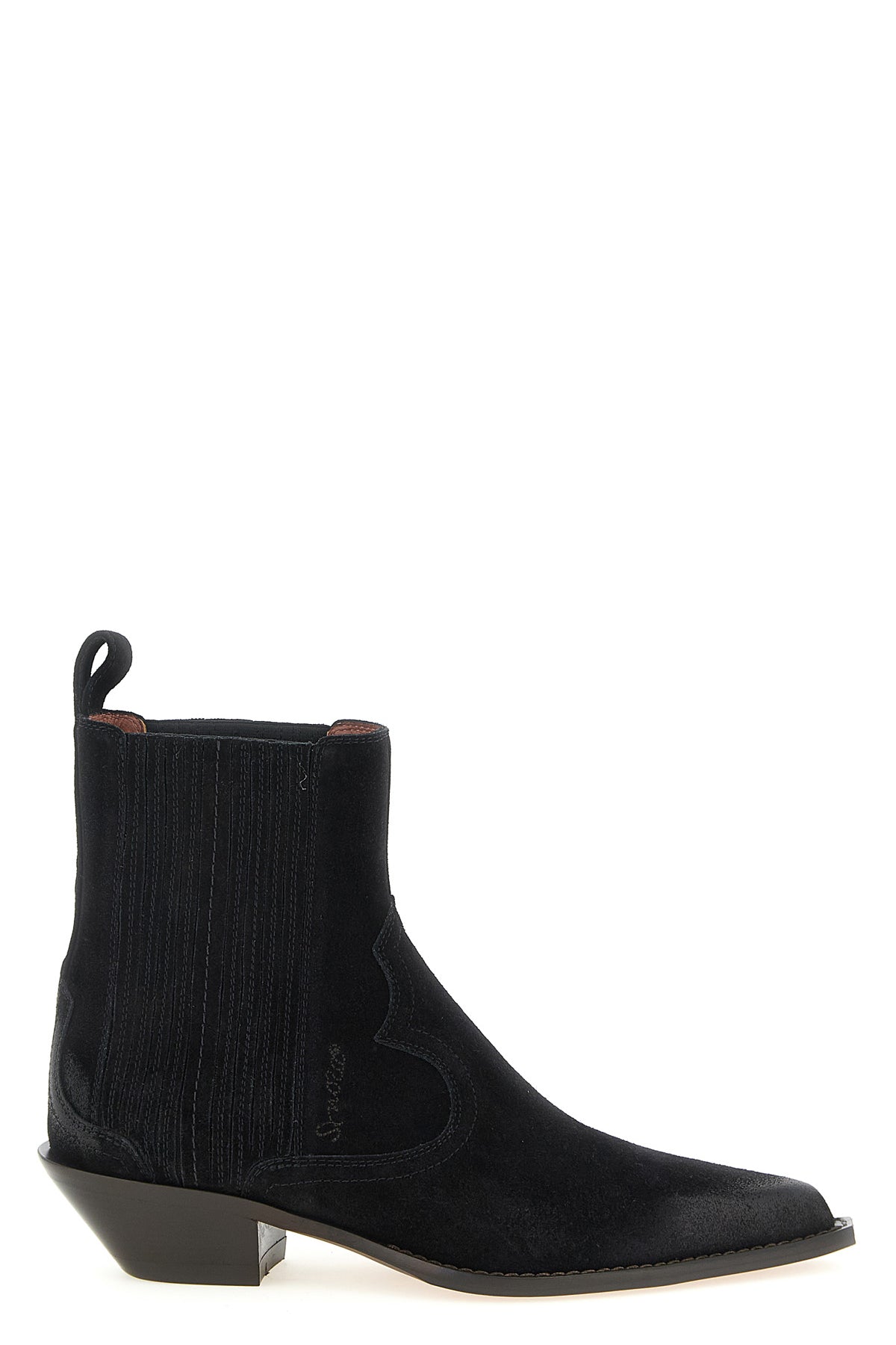 SONORA 37 hernan suede crust ankle boots
