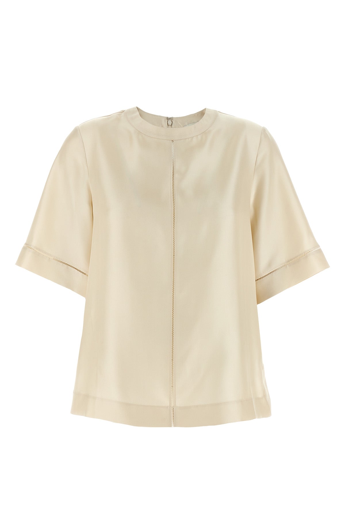 LOULOU DE SAISON L havana silk twill top