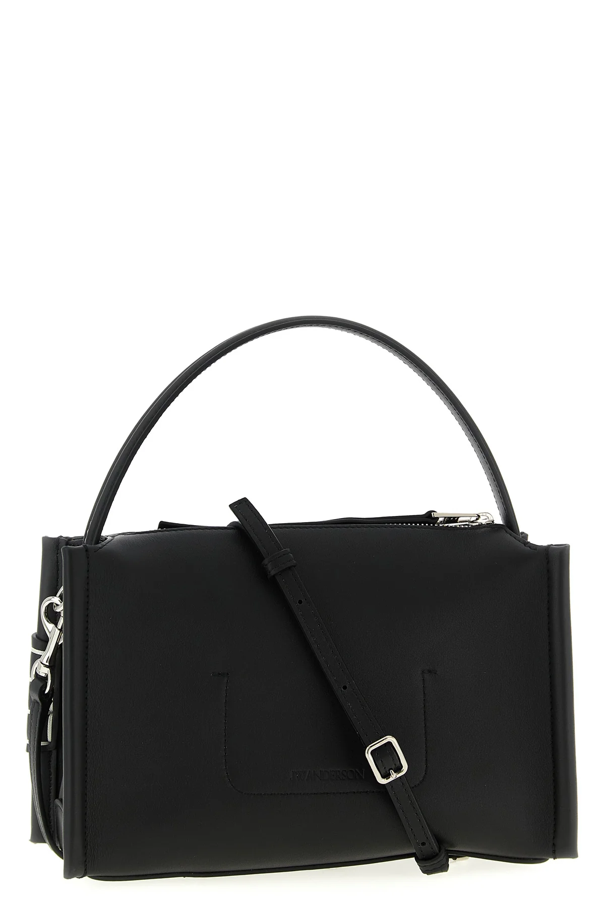 small loafer leather shoulder bag