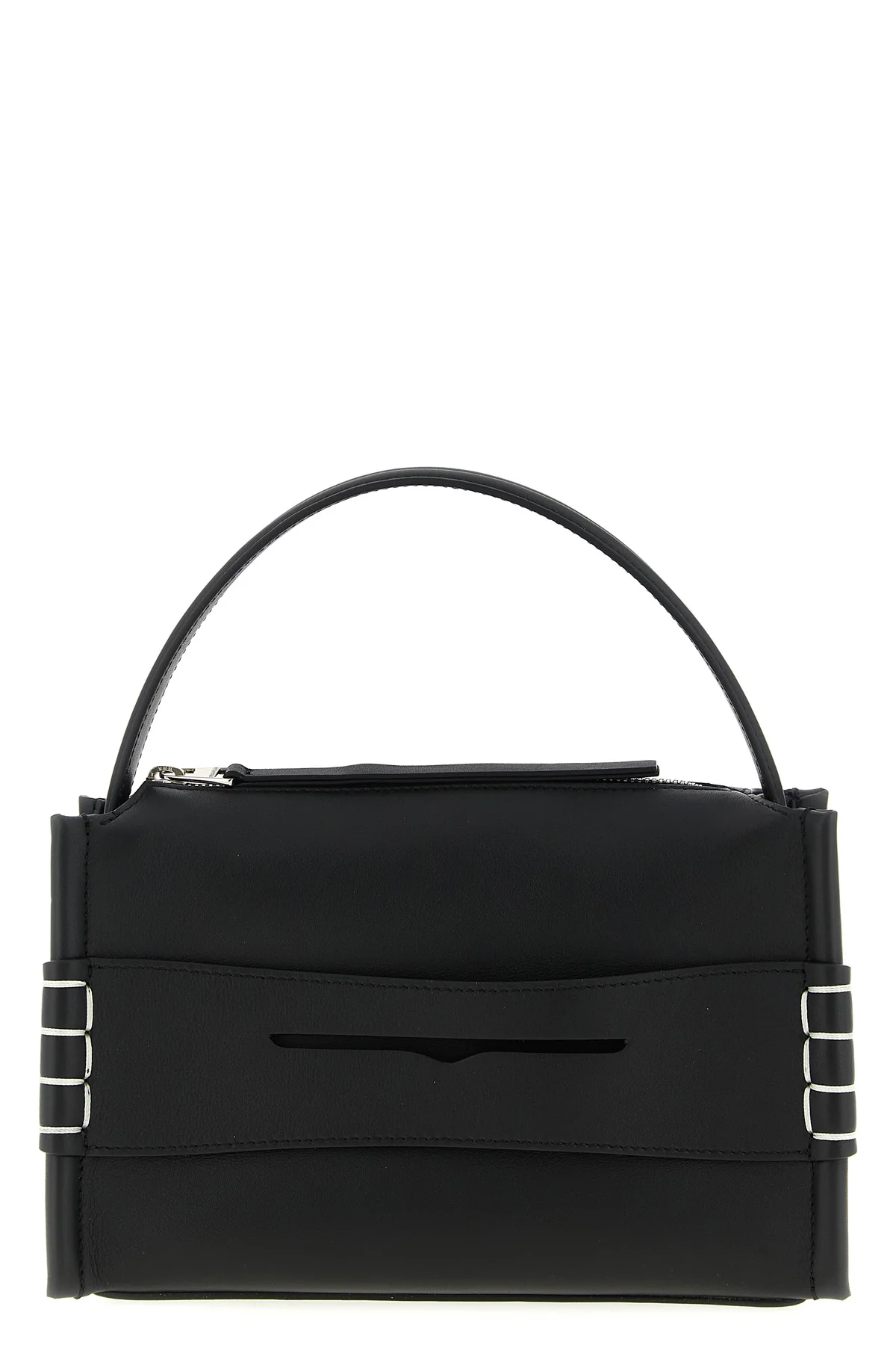 small loafer leather shoulder bag