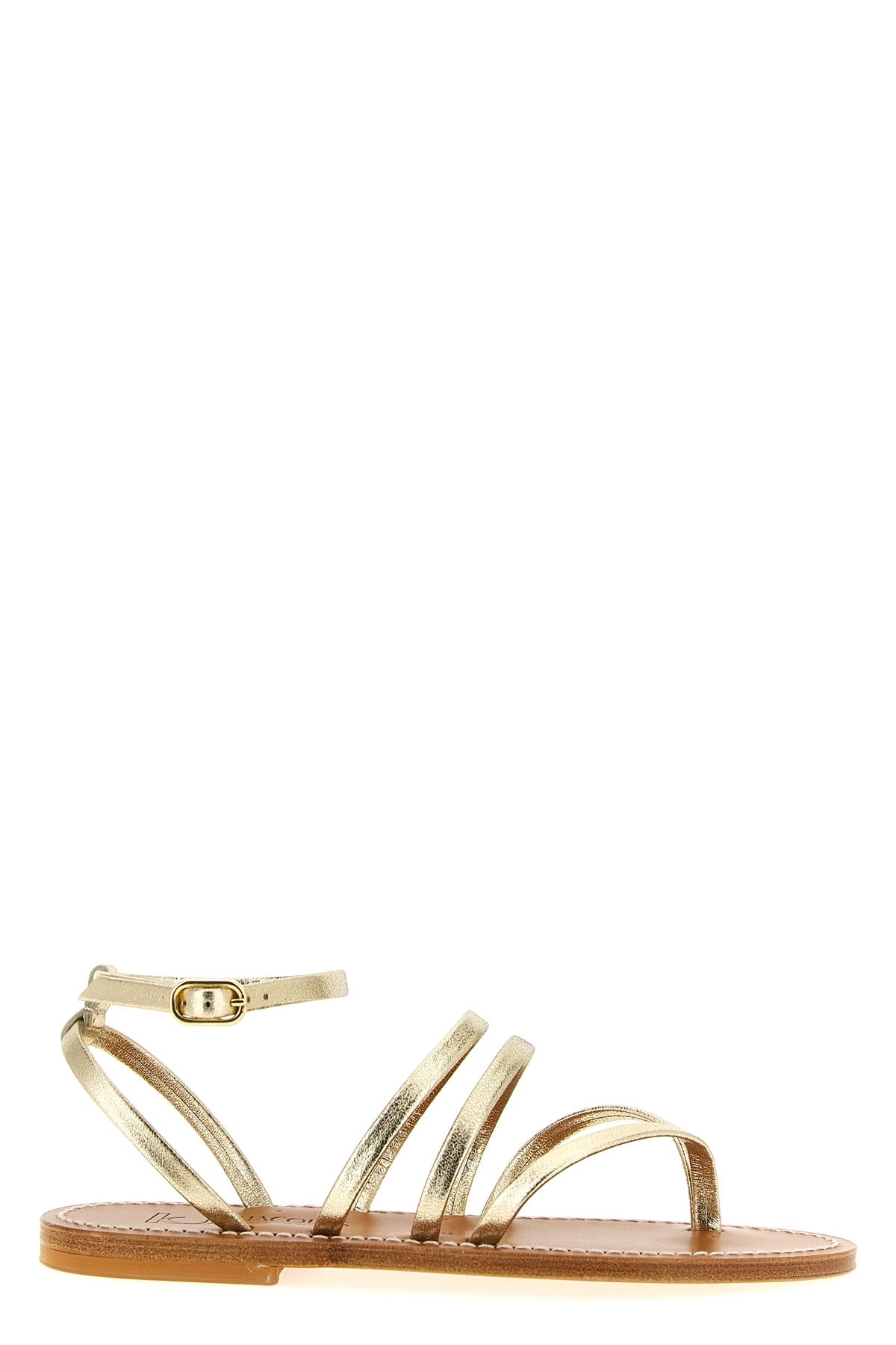 K.JACQUES SAINT TROPEZ 36 hemeree laminated leather thong sandals