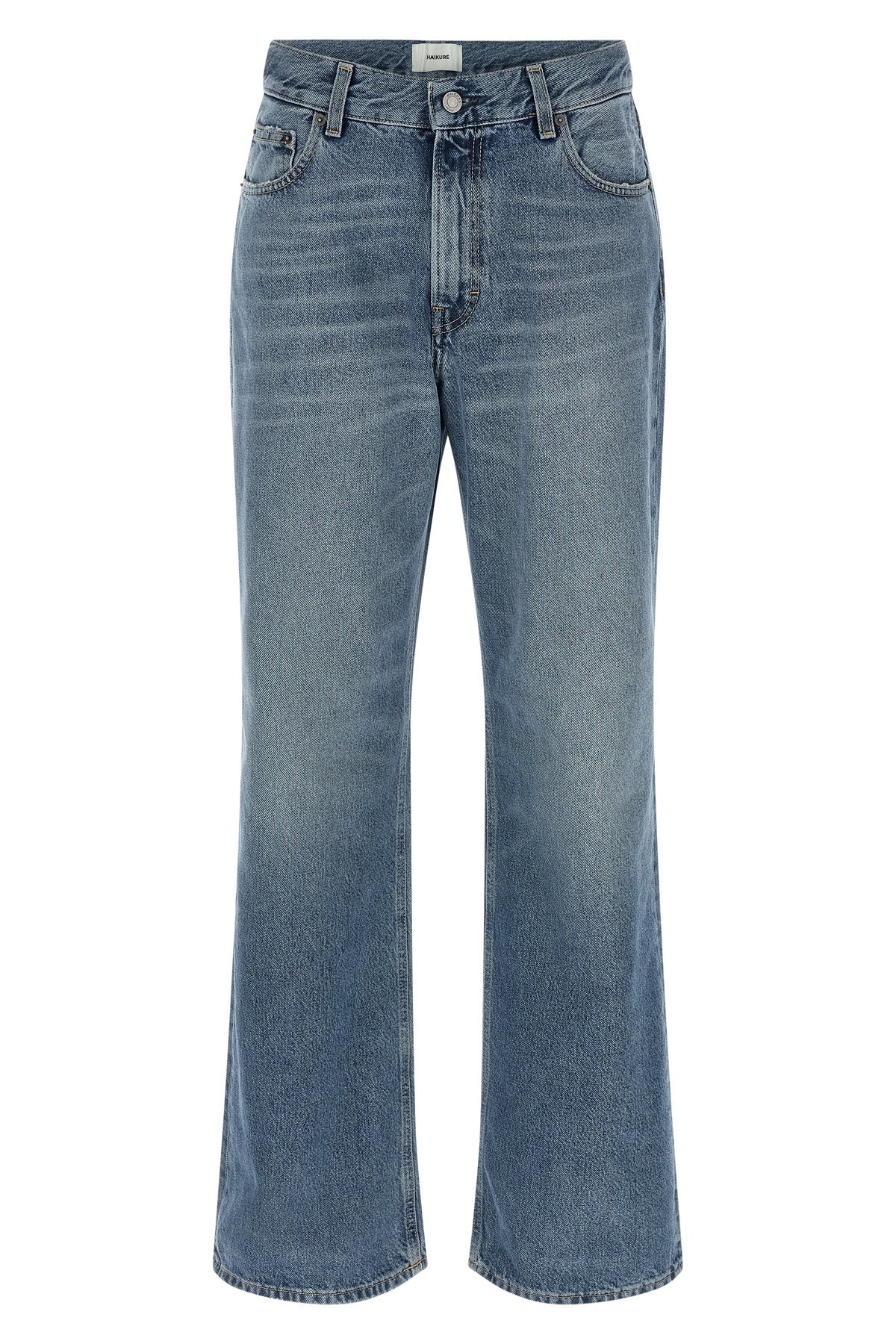 HAIKURE 27 korea nordic blue cotton denim jeans