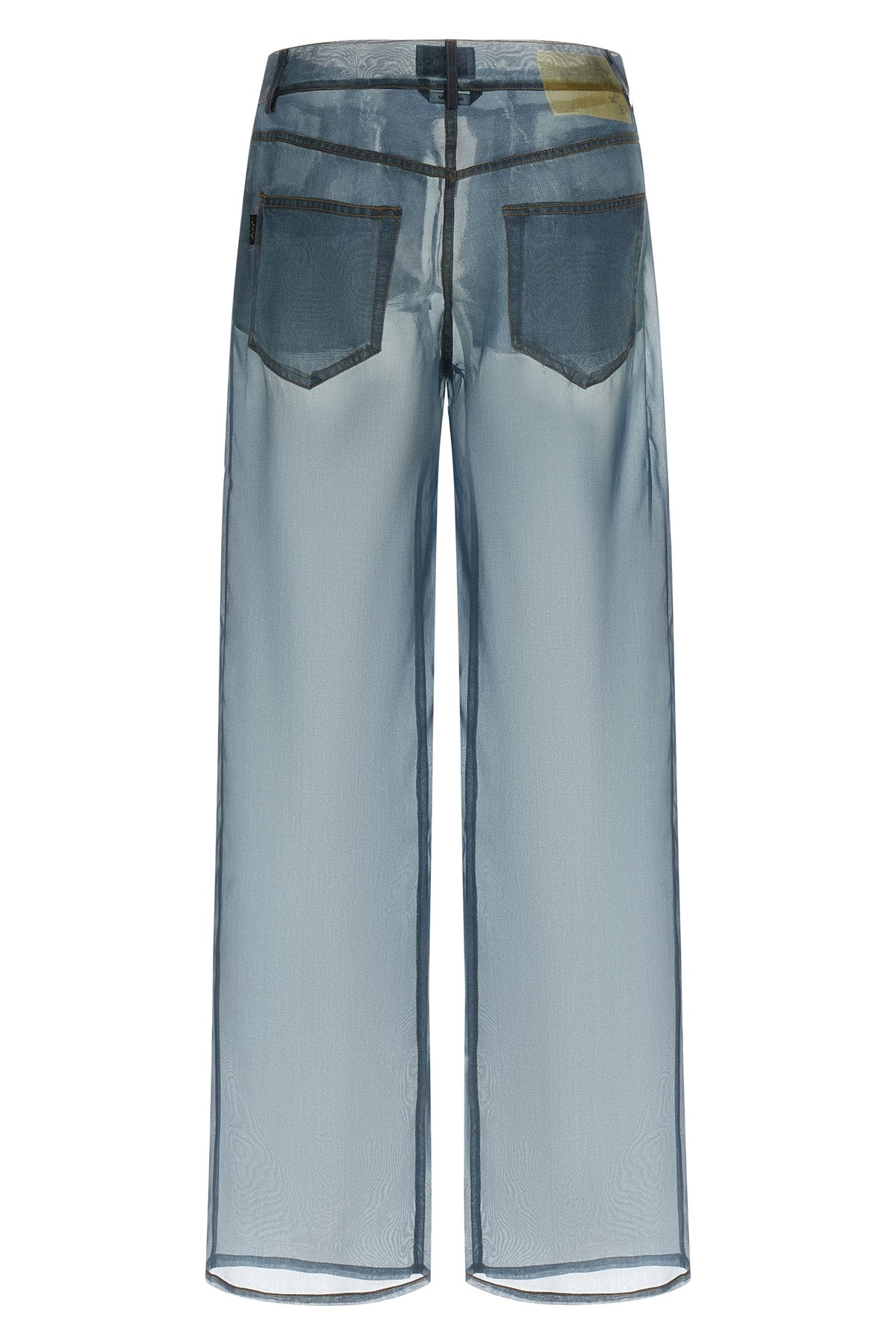 bonnie semi-transparent silk trousers