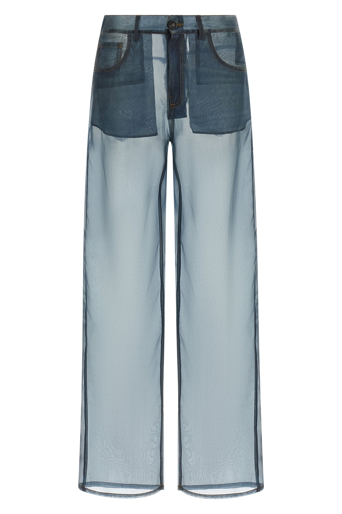 HAIKURE 26 bonnie semi-transparent silk trousers