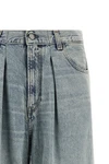 candy haikure jeans redefine denim aesthetics through large volumes and structur