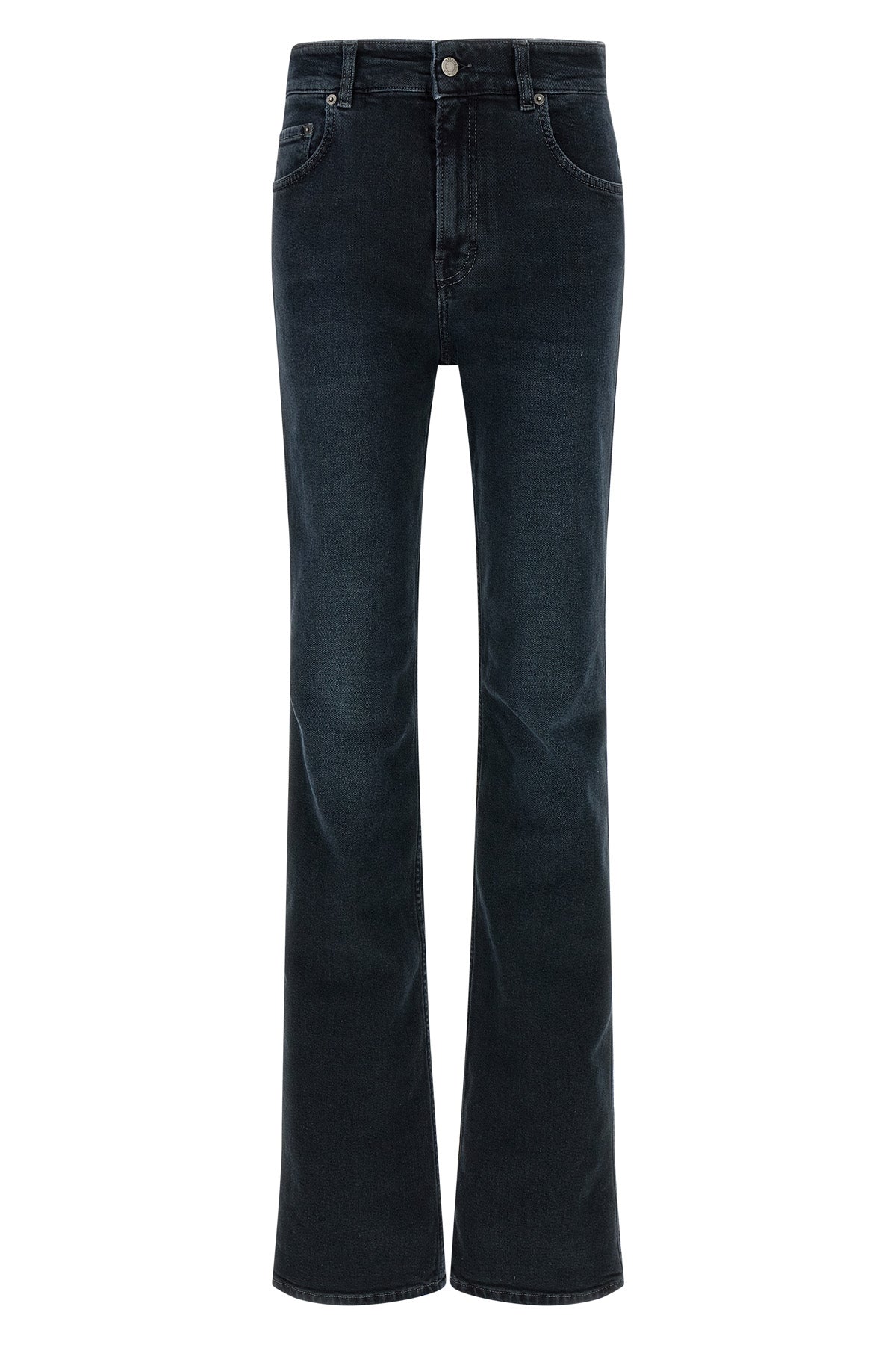 HAIKURE 25 vicky cotton denim jeans black moon wash