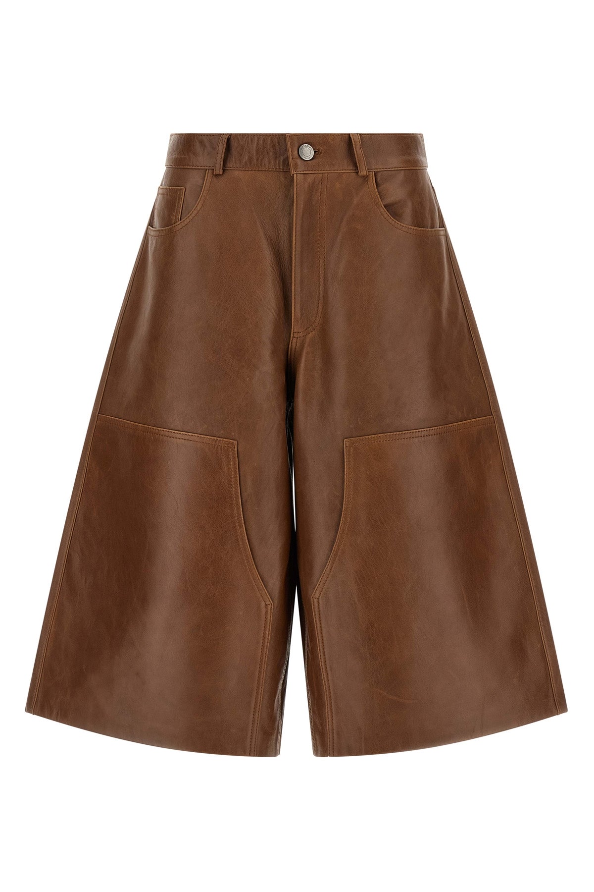 HAIKURE 24 haikures leather legacy bermuda shorts redefine casual tailoring through a lo