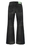 haikure claire denim jeans redefine the flared silhouette through a contempora