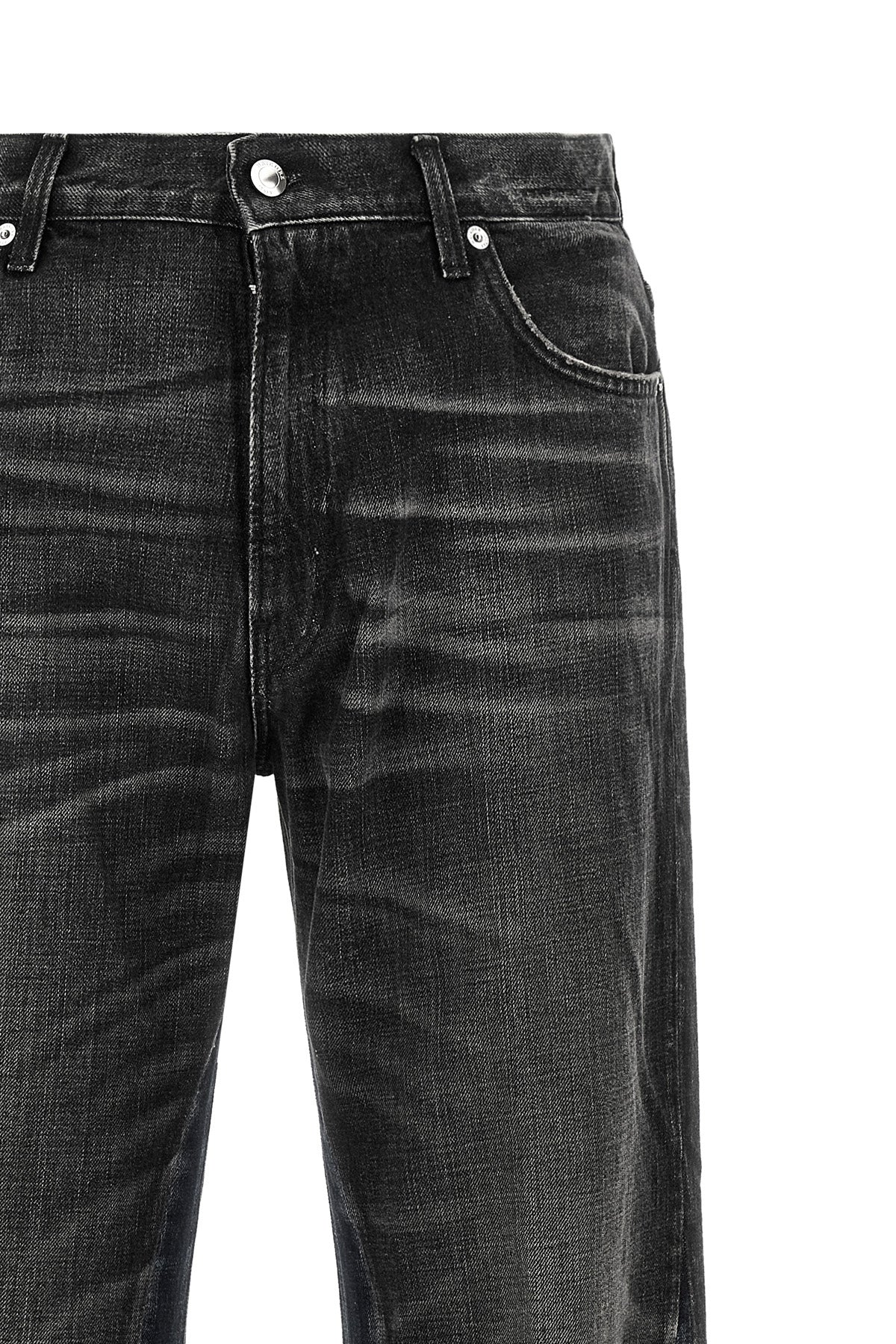 haikure claire denim jeans redefine the flared silhouette through a contempora