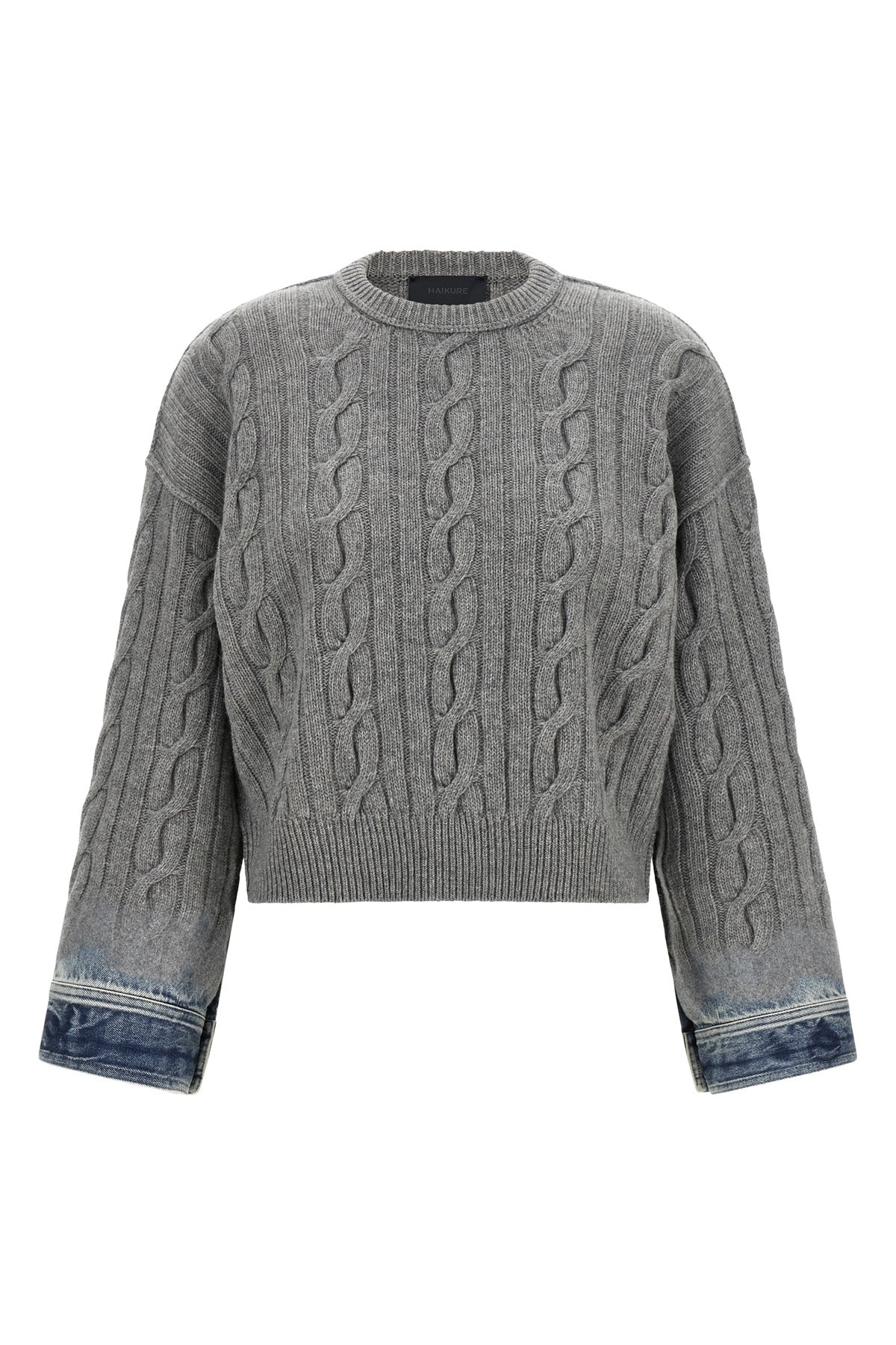 HAIKURE M the karine pollock haikure knit redefines traditional knitwear through a bold