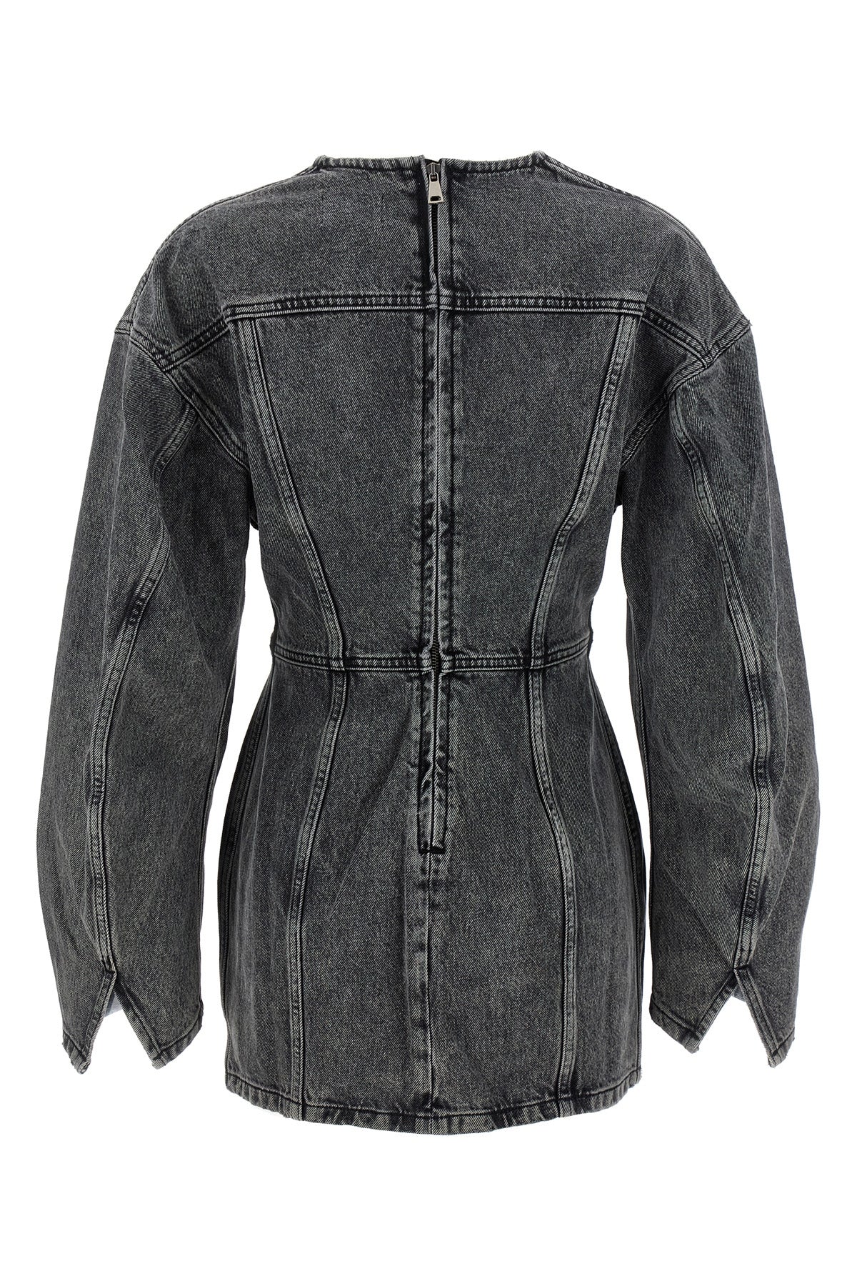 HAIKURE XS cotton denim mini dress