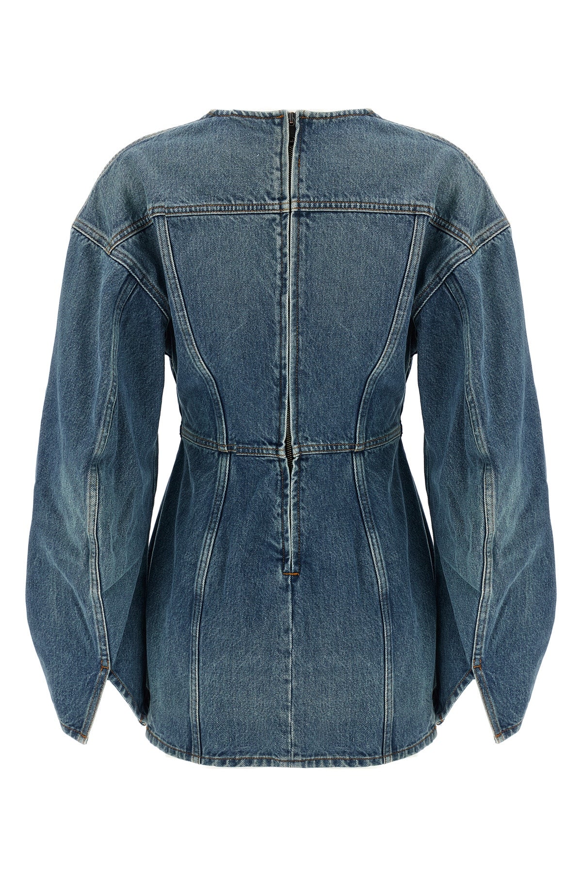 HAIKURE XS cotton denim mini dress