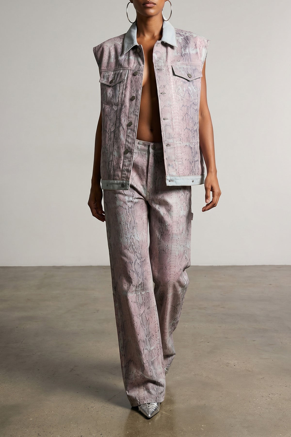 HAIKURE XS janette cotton denim vest