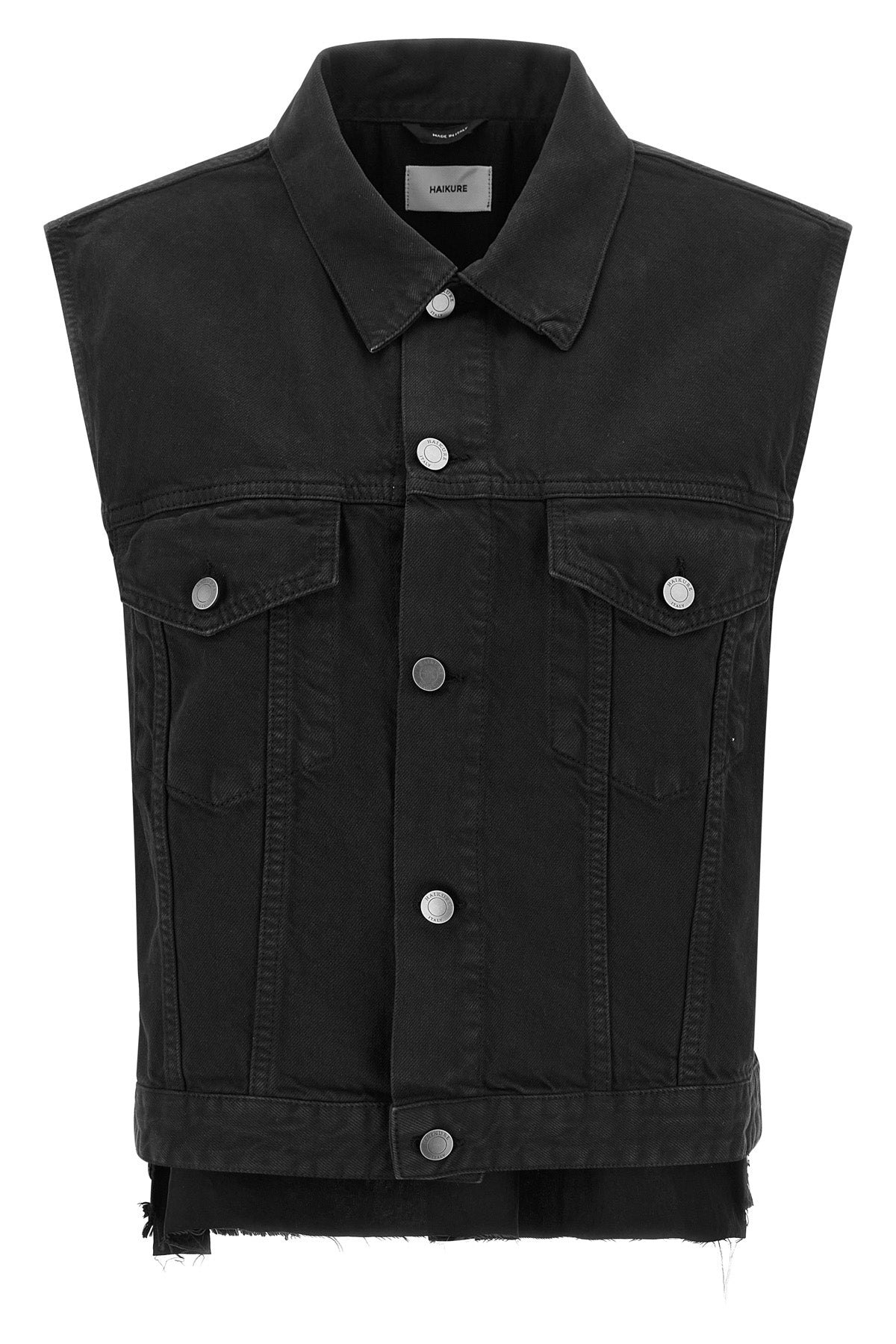 HAIKURE M bull ryder cotton denim vest