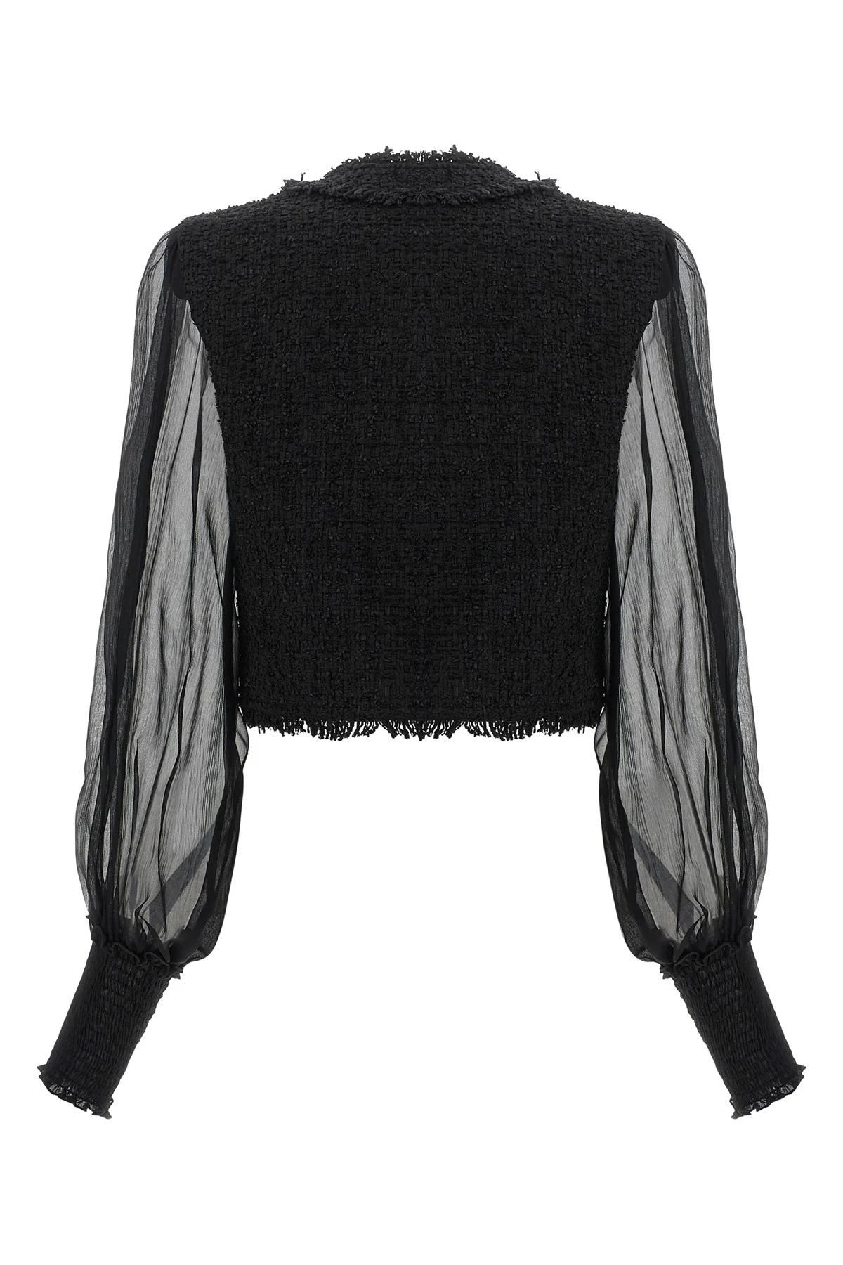 the spencer blazer by balmain redefines the codes of tailoring through a play of