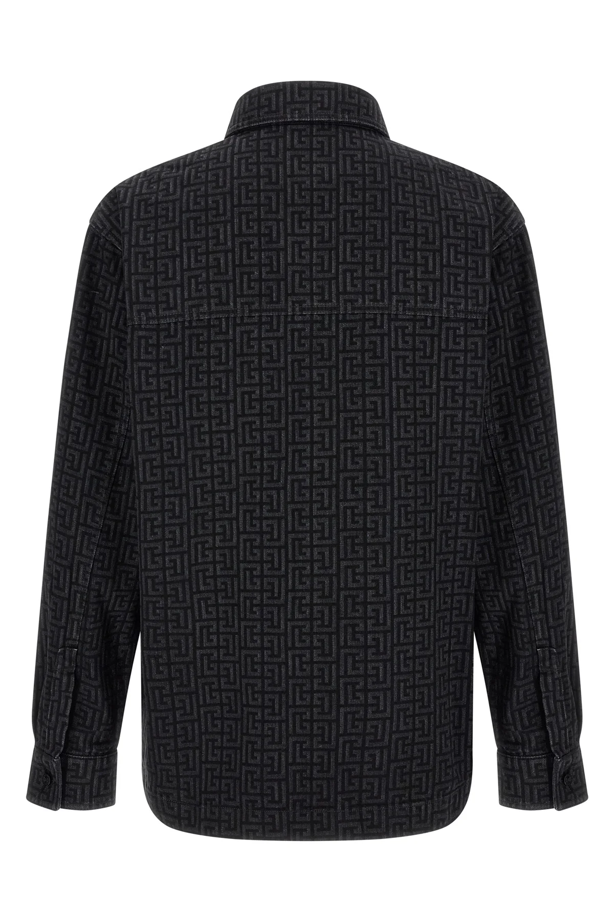 BALMAIN 40 cm the balmain pure cotton overshirt