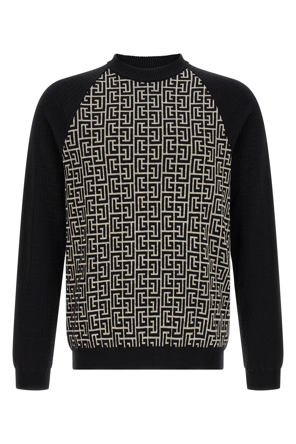 the balmain crew neck sweater