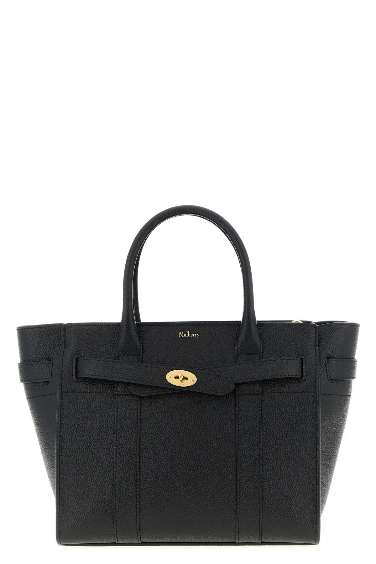 MULBERRY OS shopping small zipped bayswater garnet leather