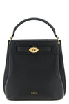 small islington bucket bag in hammered leather