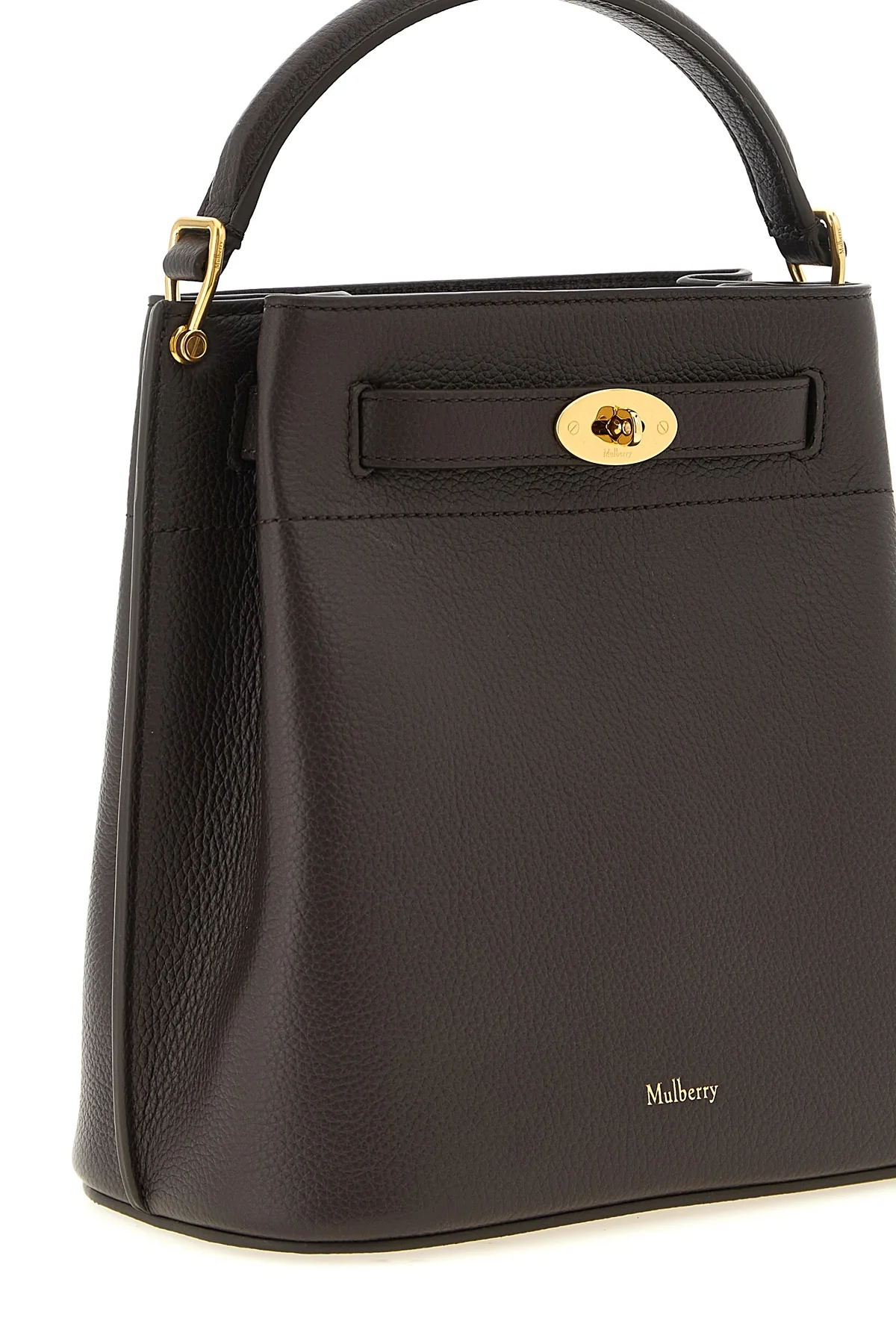 the mulberry islington small bucket bag in hammered calf leather defines a str