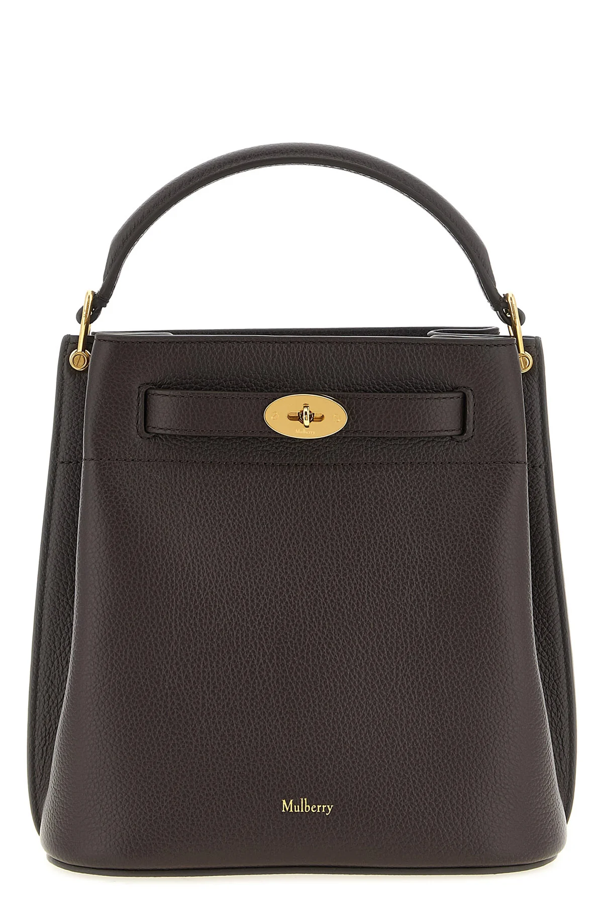 MULBERRY OS the mulberry islington small bucket bag in hammered calf leather defines a str
