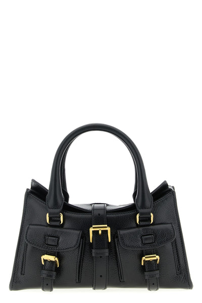 roxanne mini smooth leather handbag