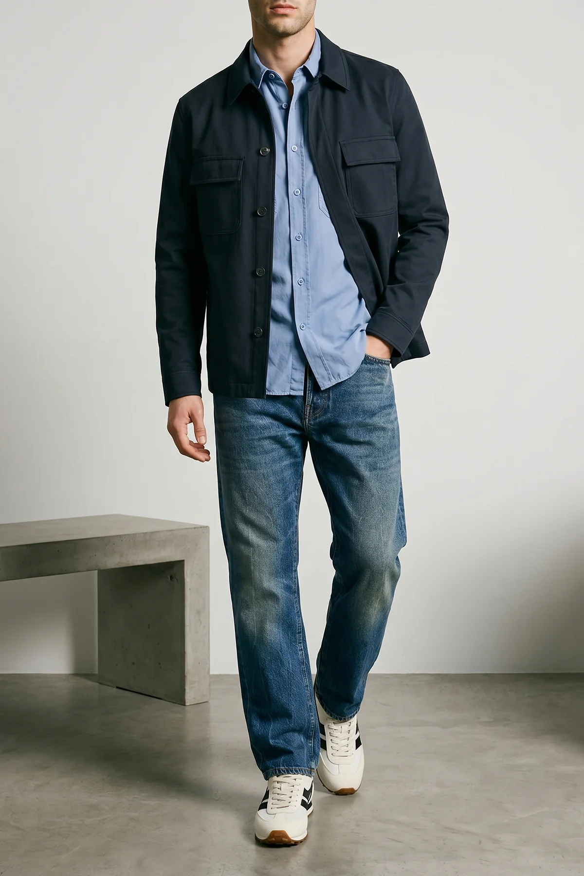 TOM FORD 42 cm cotton and silk faille shirt