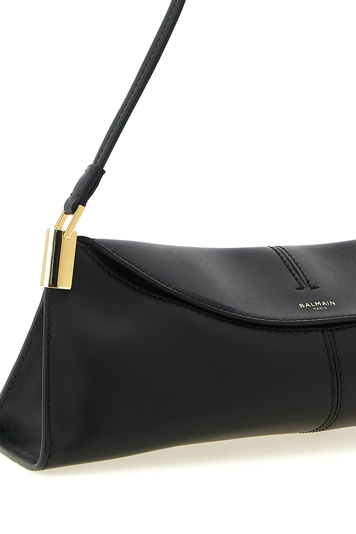 balmains 64-83 small shoulder bag in high-quality