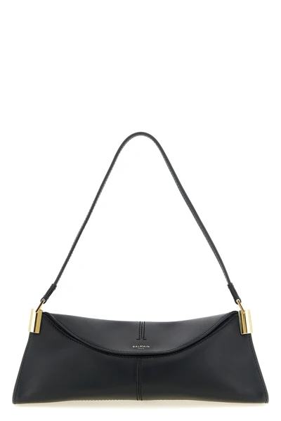 balmains 64-83 small shoulder bag in high-quality