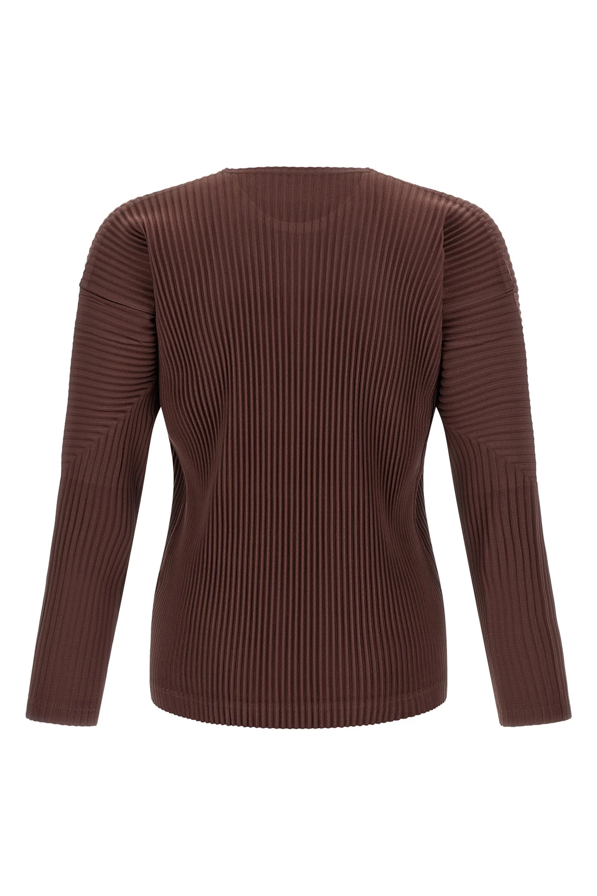 color pleats pleated t-shirt