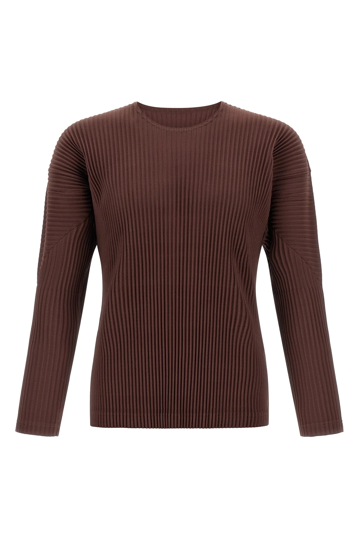 color pleats pleated t-shirt