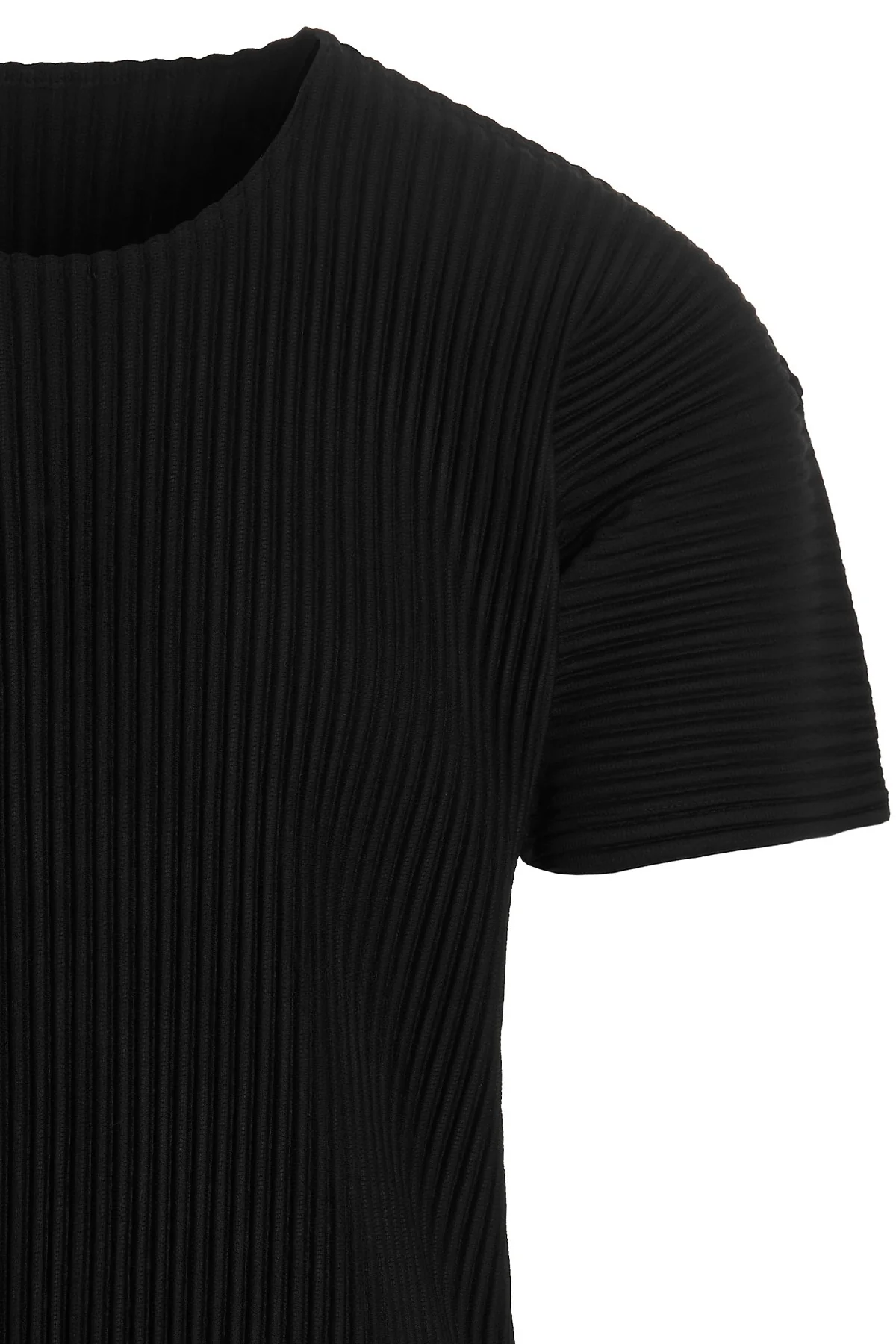 basics pleated t-shirt