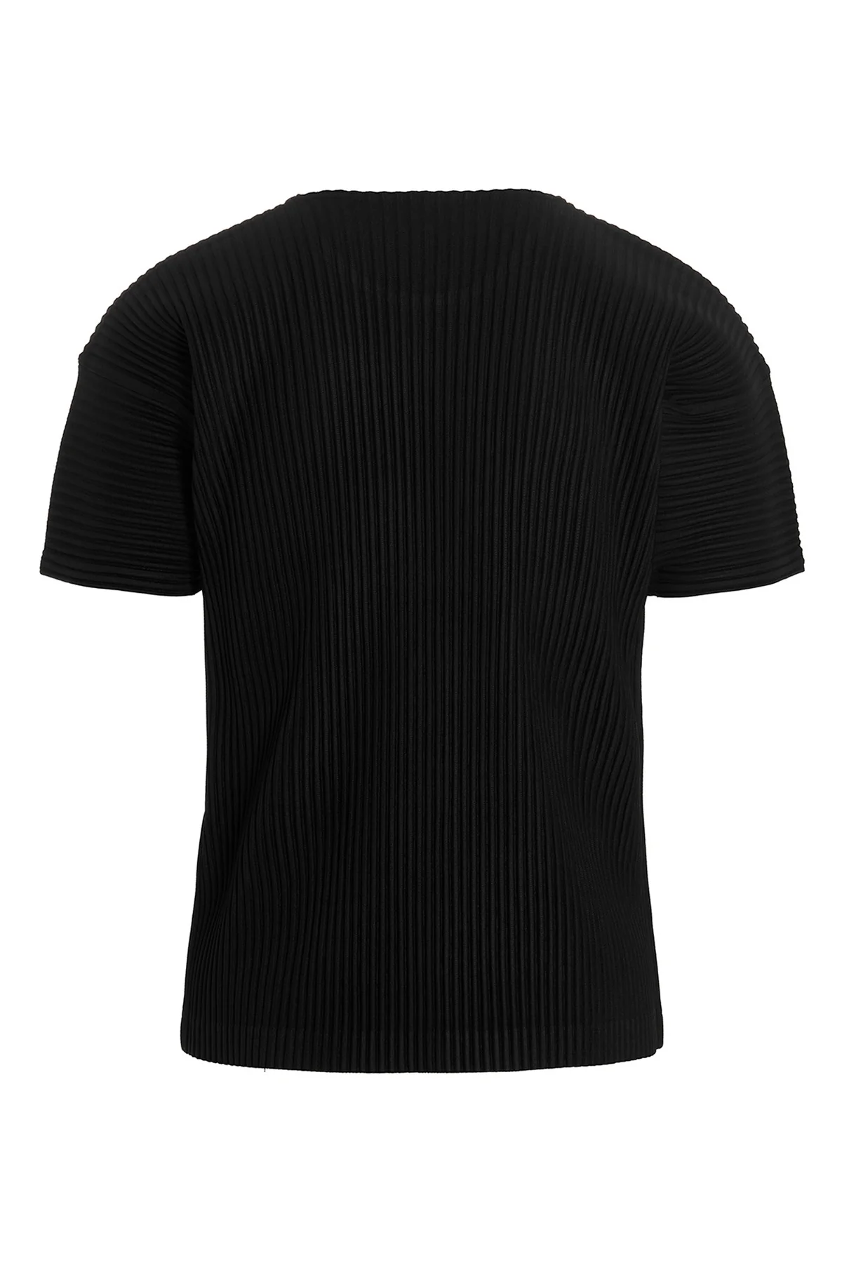 basics pleated t-shirt