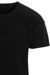 basics pleated t-shirt