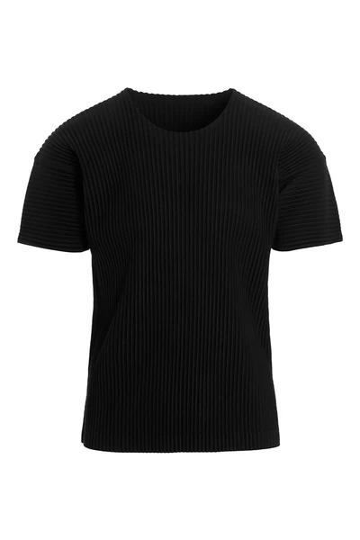 basics pleated t-shirt