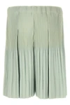 homme pleated monthly colors: june bermuda shorts