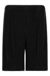 homme pleated monthly colors: august bermuda shorts