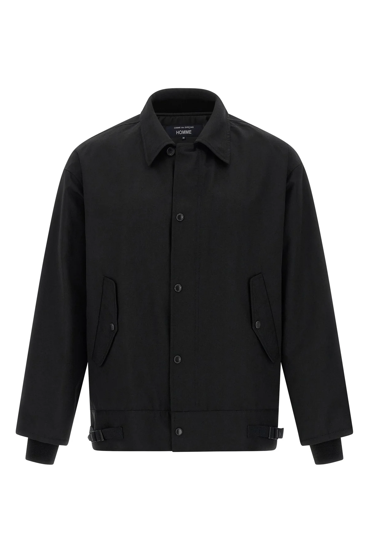 light wool blend overshirt