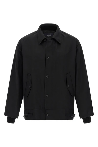 light wool blend overshirt