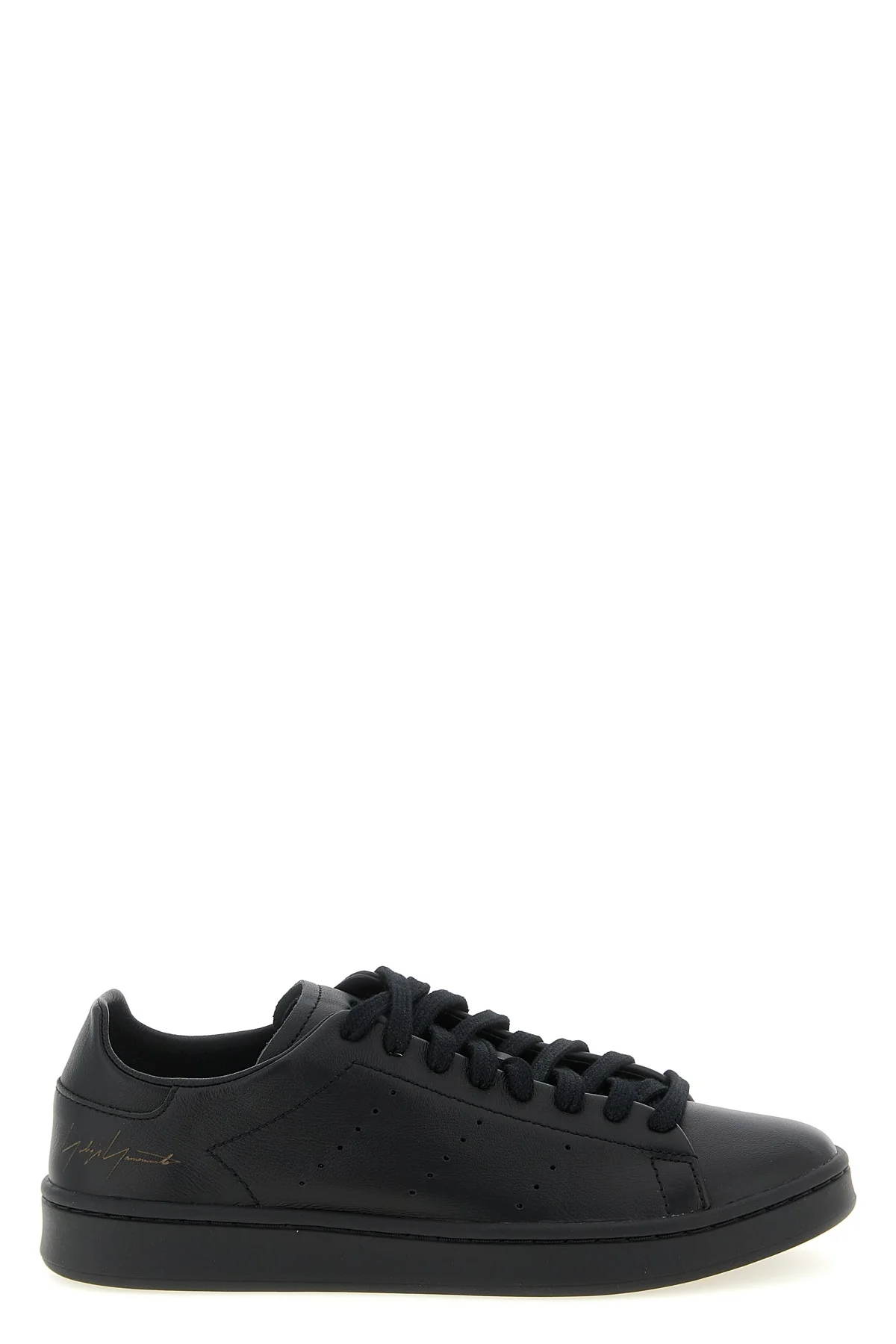y-3 stan smith sneakers in fine leather