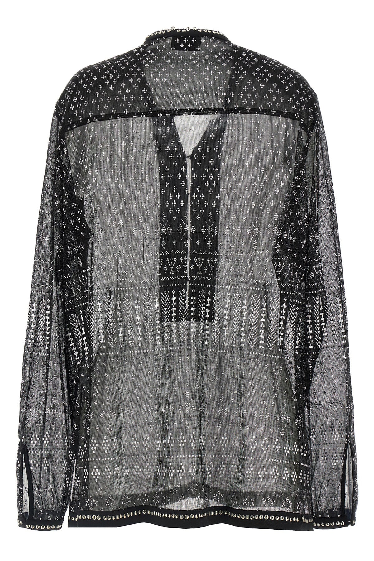 ISABEL MARANT 36 nickie blouse in semi-transparent fabric