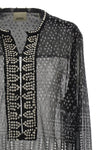 nickie blouse in semi-transparent fabric