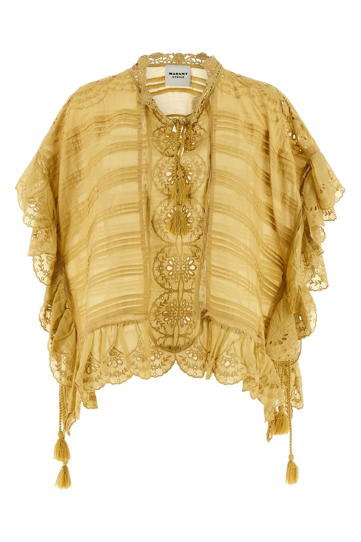 MARANT ETOILE 38 payton sangallo cotton top